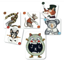 ABC Miam - Jeu de Cartes - DJECO