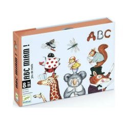 ABC Miam - Jeu de Cartes - DJECO