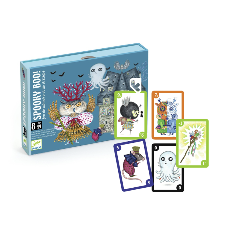 Spooky Boo - Jeu de Cartes - DJECO