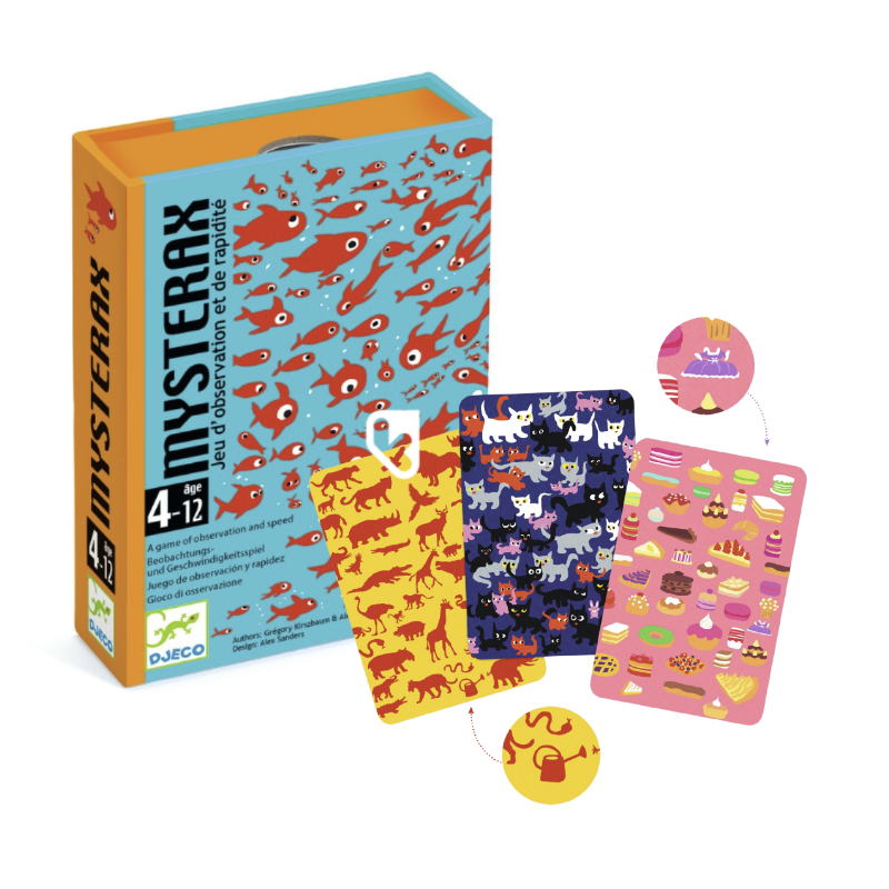Mysterax - Jeu de Cartes - DJECO
