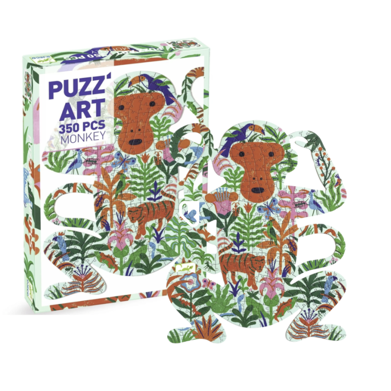 MONKEY - PUZZ'ART - 350 Pièces - DJECO