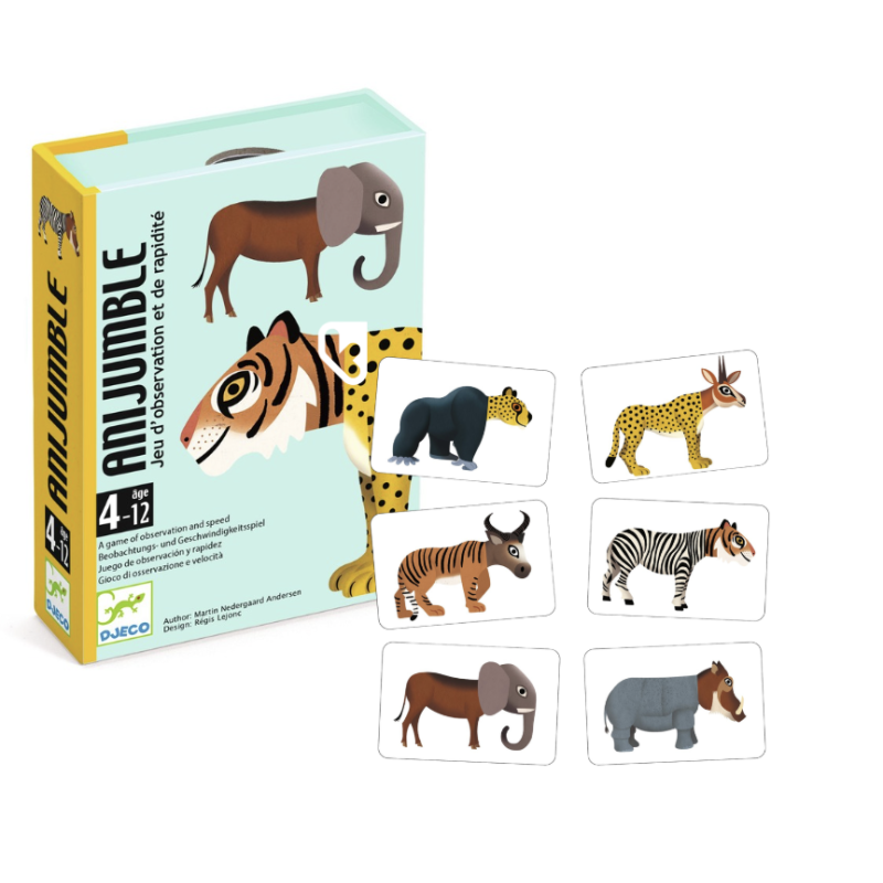 Anijumble - Jeu de Cartes - DJECO