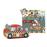 Le Bolide - Puzzle SIlhouette - 16 Pièces - DJECO