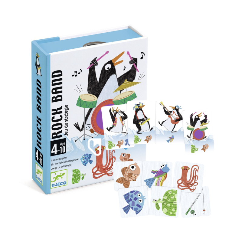 Rock Band - Jeu de Cartes - DJECO