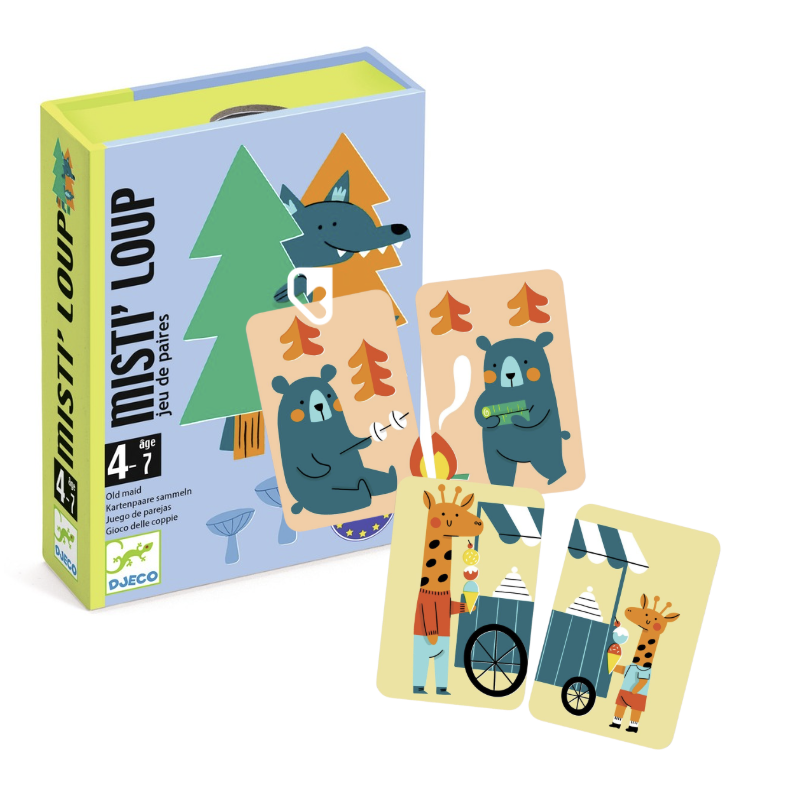 Misti'Loup - Jeu de Cartes - DJECO