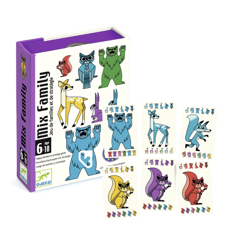 Mix Family - Jeu de Cartes - DJECO