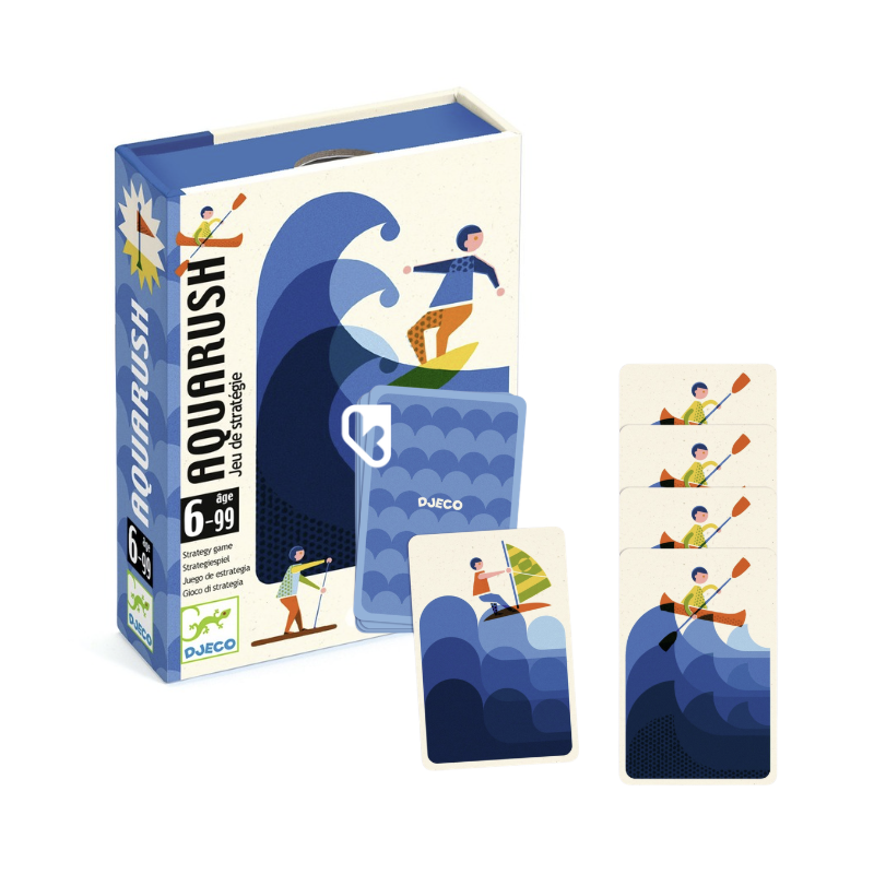 Aquarush - Jeu de Cartes - DJECO