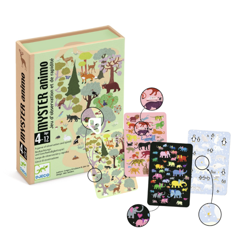 Myster Animo - Jeu de Cartes - DJECO