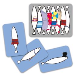 Sardines - Jeu de Cartes - DJECO