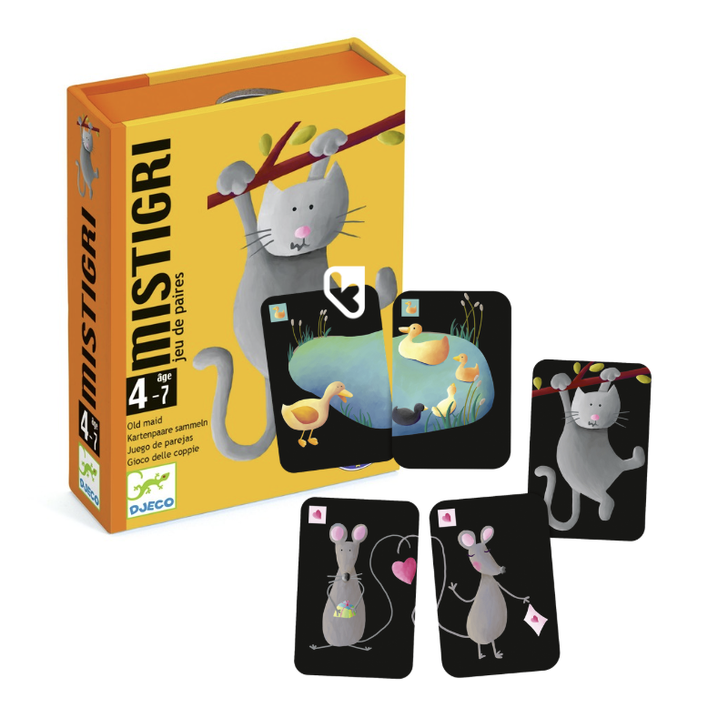 Mistigri - Jeu de Cartes - DJECO