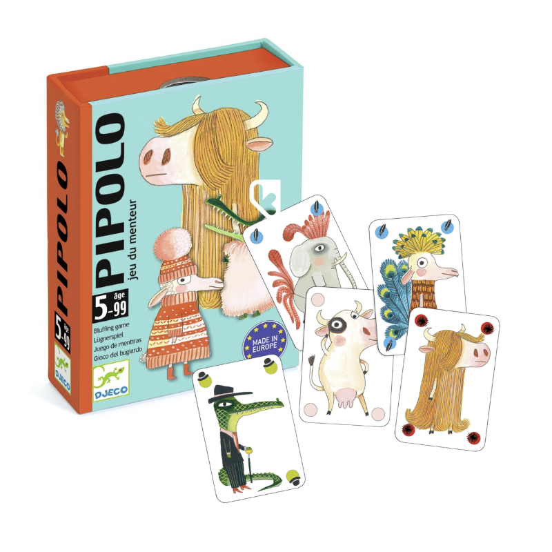 Pipolo - Jeu de Cartes - DJECO