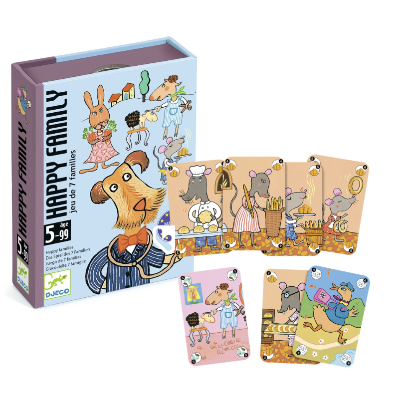 Happy Family - Jeu de Cartes - DJECO