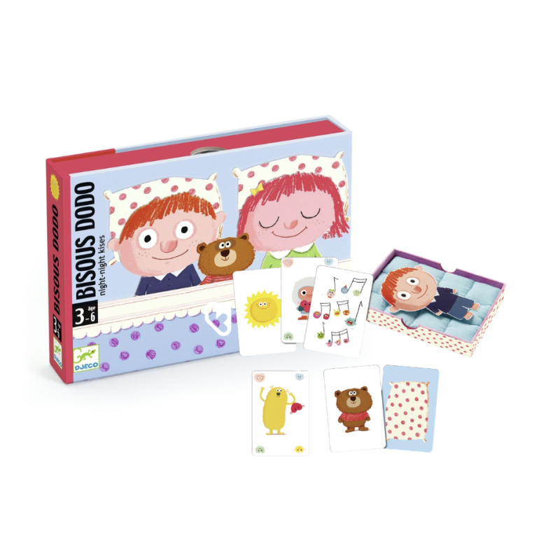 Bisous Dodo - Jeu de Cartes - DJECO