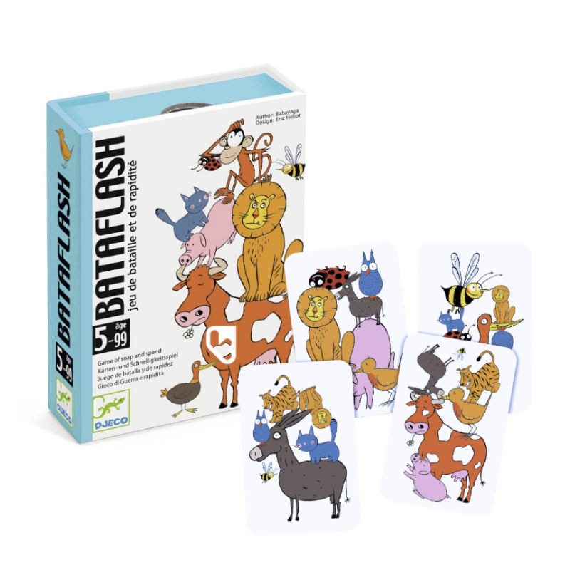 Bataflash - Jeu de Cartes - DJECO