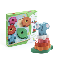 Puzz & Stack happy - Puzzle relief - DJECO