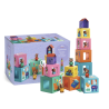 TopaniHouse - Jeu de Cubes Premier Âge - DJECO