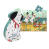Ollie le Dalmatien - Puzzle Silhouette - 24 Pièces - DJECO