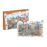 La Ville - Puzzle d'Observation - 200 Pièces - DJECO