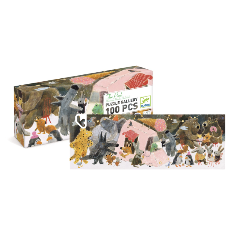 The Park - Puzzle Gallery- 100 Pièces - DJECO