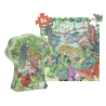 Jungle indienne - Puzzle silhouette - 54 Pièces - DJECO