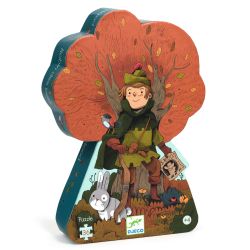 Robin des Bois - Puzzle silhouette - 36 PIÈCES - DJECO