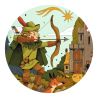 Robin des Bois - Puzzle silhouette - 36 PIÈCES - DJECO
