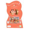 Le Voyage de Mia - Puzzle silhouette - 36 PIÈCES - DJECO