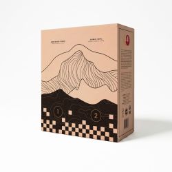 COFFRET DE 2 VERRES À VIN - MONTS BLANC et EVEREST - ALASKAN MAKER