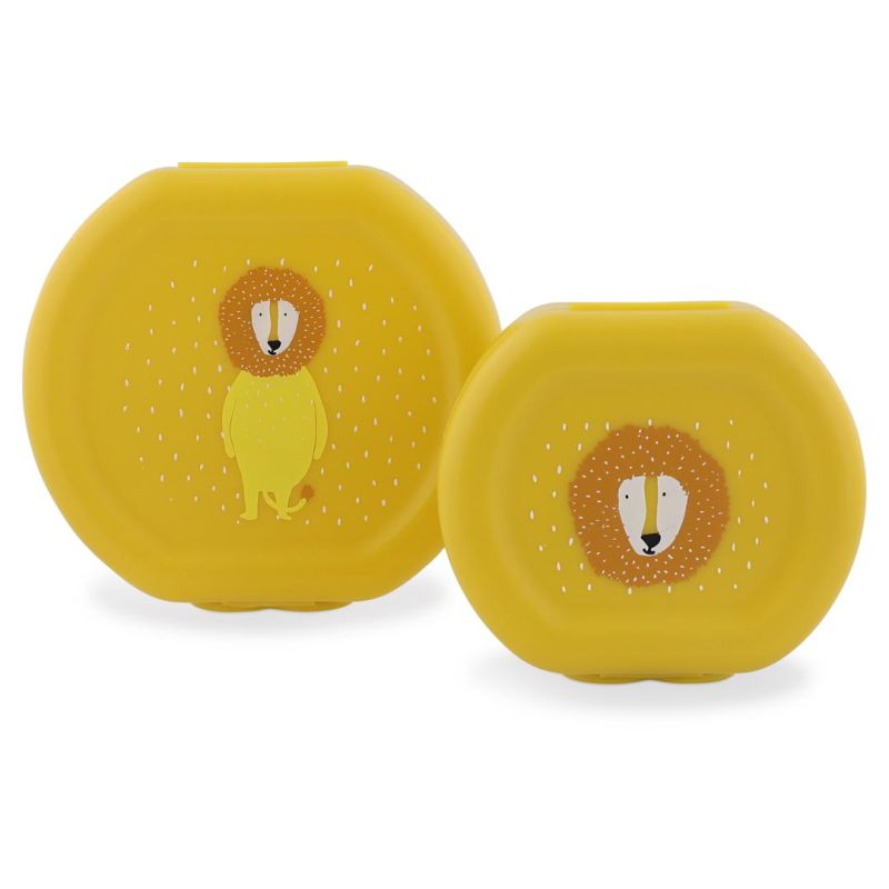 Set de 2 Boîtes à goûter avec clip - MR LION - TRIXIE