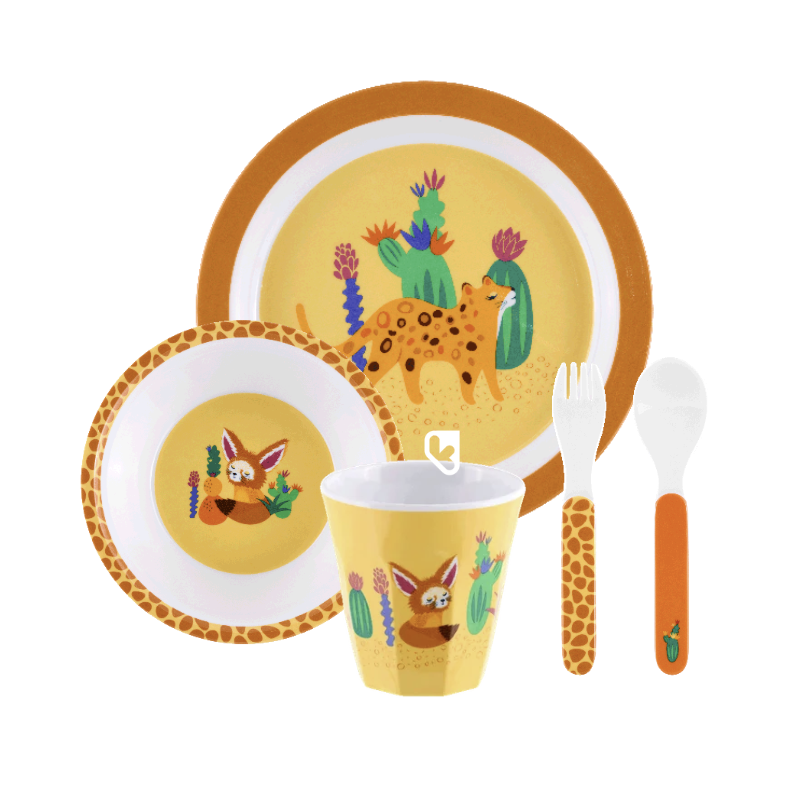 Set repas enfant - DÉSERT - DERRIÈRE LA PORTE
