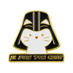 PIN'S JE SUIS TON CHAT -...