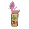Gourde isotherme avec paille MINUS - FRUITY PARTY - DERRIÈRE LA PORTE