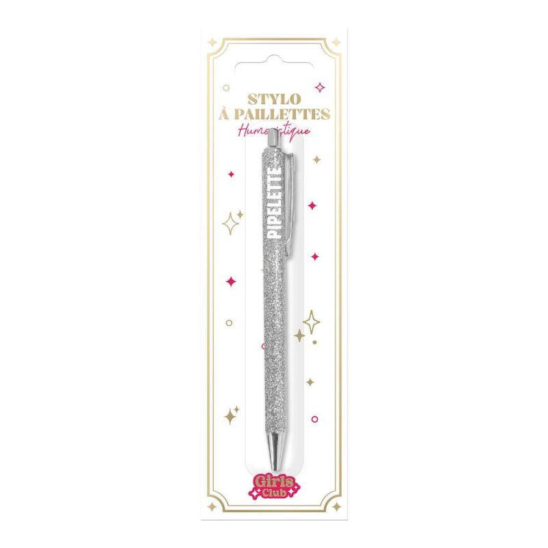 STYLO À PAILLETTES - PIPELETTE