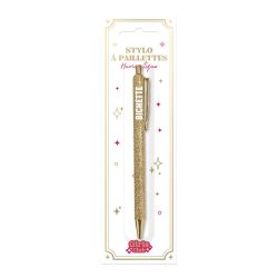 STYLO À PAILLETTES - BICHETTE