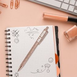 STYLO À PAILLETTES - SALE GOSSE