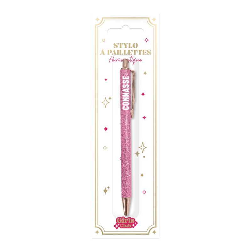 STYLO À PAILLETTES - CONNASSE