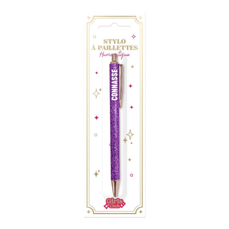 STYLO À PAILLETTES - CONNASSE