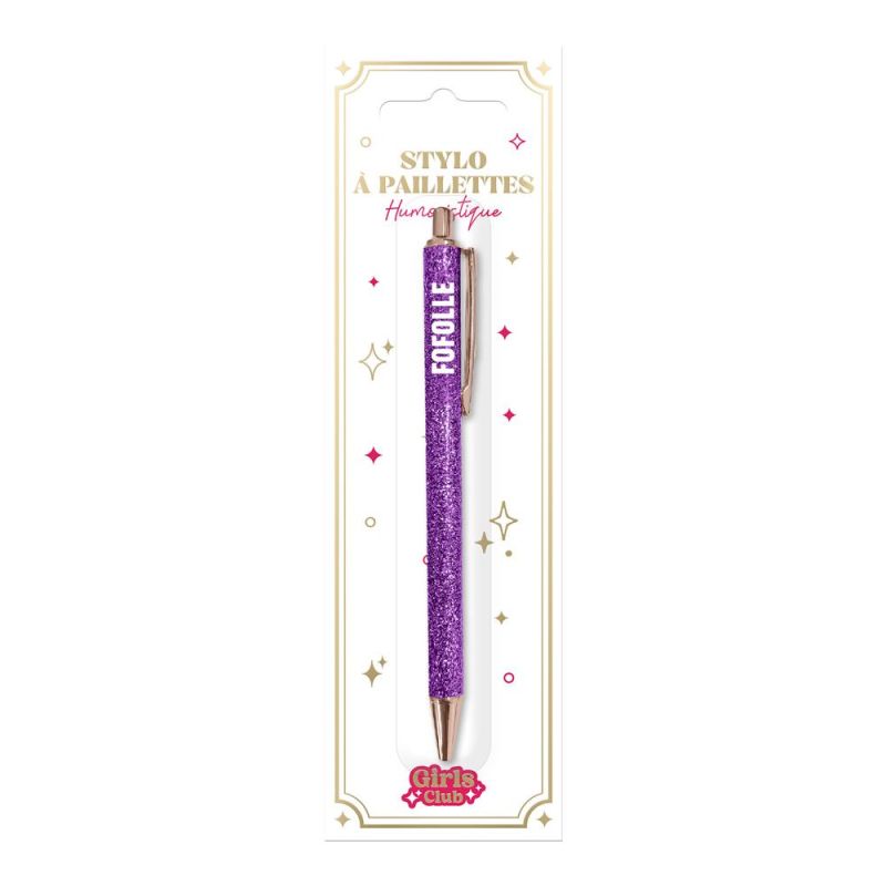 STYLO À PAILLETTES - FOFOLLE