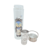Bouteille en verre avec infuseur 400ml - Little Animal Leo - EIGENART