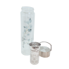 Bouteille en verre avec infuseur 400ml - Eucalyptus - EIGENART