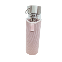 Bouteille en verre avec infuseur 400ml - Cerisiers - EIGENART
