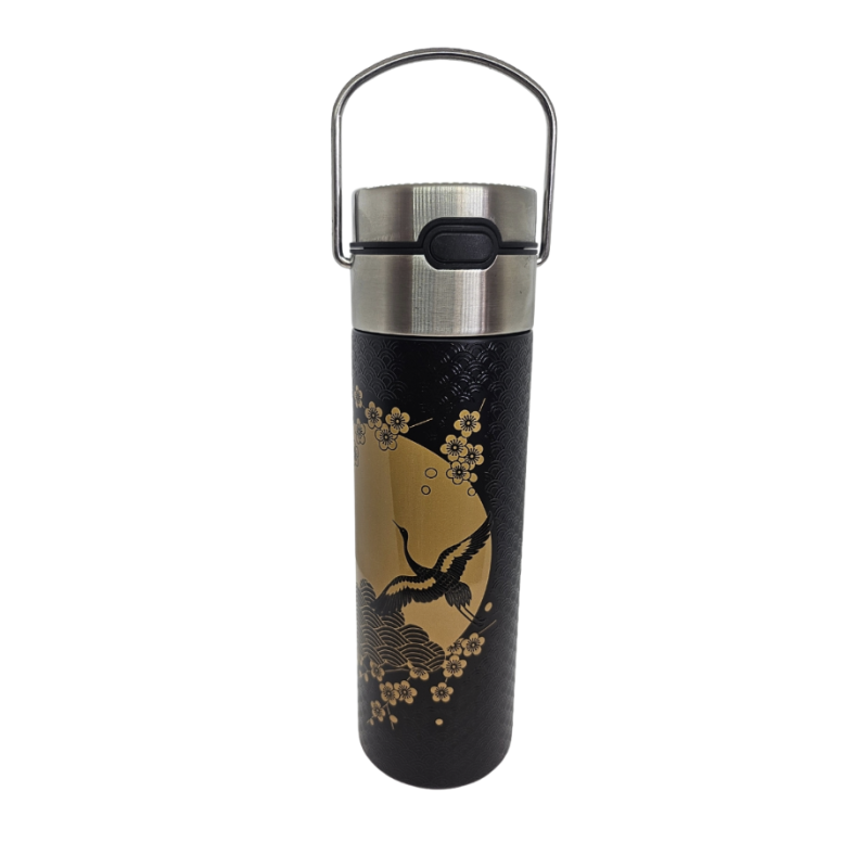Bouteille thermos en INOX isotherme avec infuseur 500ml - Komorebi - EIGENART