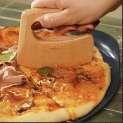 LE FORMIDABLE PLAT À PIZZA AVEC COUTEAU - MYRTILLE - COOKUT