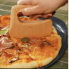 LE FORMIDABLE PLAT À PIZZA AVEC COUTEAU - MYRTILLE - COOKUT