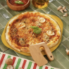 LE FORMIDABLE PLAT À PIZZA AVEC COUTEAU - MANGUE - COOKUT