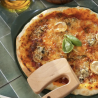 LE FORMIDABLE PLAT À PIZZA AVEC COUTEAU - FOUGERE - COOKUT
