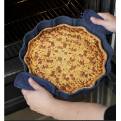 LE FORMIDABLE PLAT À TARTE AVEC COUTEAU - MYRTILLE - COOKUT