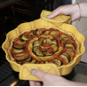 LE FORMIDABLE PLAT À TARTE AVEC COUTEAU - MANGUE - COOKUT