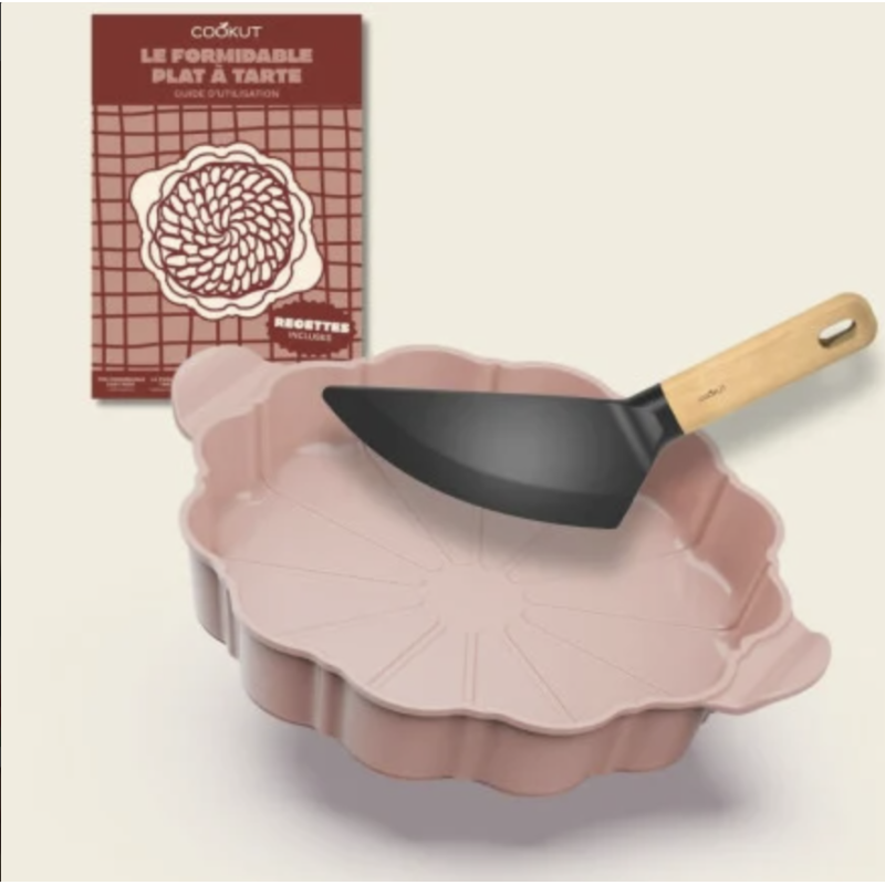 LE FORMIDABLE PLAT À TARTE AVEC COUTEAU - GUIMAUVE - COOKUT
