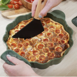 LE FORMIDABLE PLAT À TARTE AVEC COUTEAU - FOUGERE- COOKUT